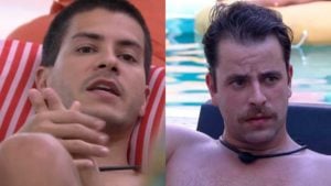 BBB22: Arthur Aguiar e Gustavo protagonizam discussão acalorada (Foto: Reprodução)