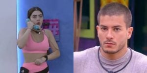 Jade Picon enfrenta Arthur Aguiar no paredão do BBB22 (Foto: Reprodução)