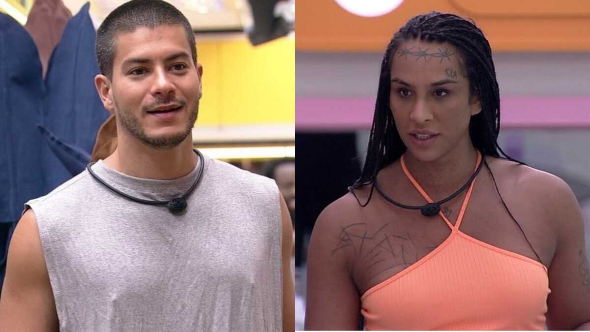 BBB22: Arthur Aguiar e Linn da Quebrada são os favoritos ao prêmio (Foto: Reprodução/Montagem)