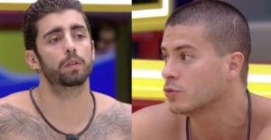 BBB22: Arthur Aguiar se revolta após brothers 'entregarem' liderança para Lina (Foto: Reprodução / Globoplay)