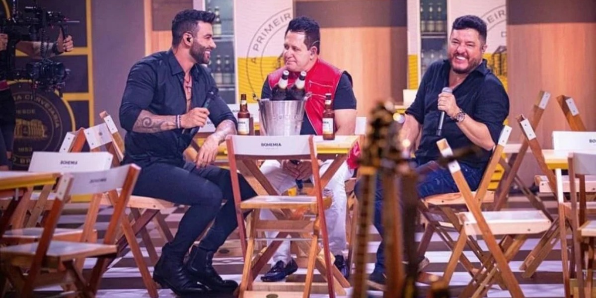 Bruno, Marrone e Gusttavo Lima 