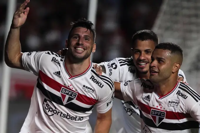 Calleri no São Paulo (Foto: Reprodução)