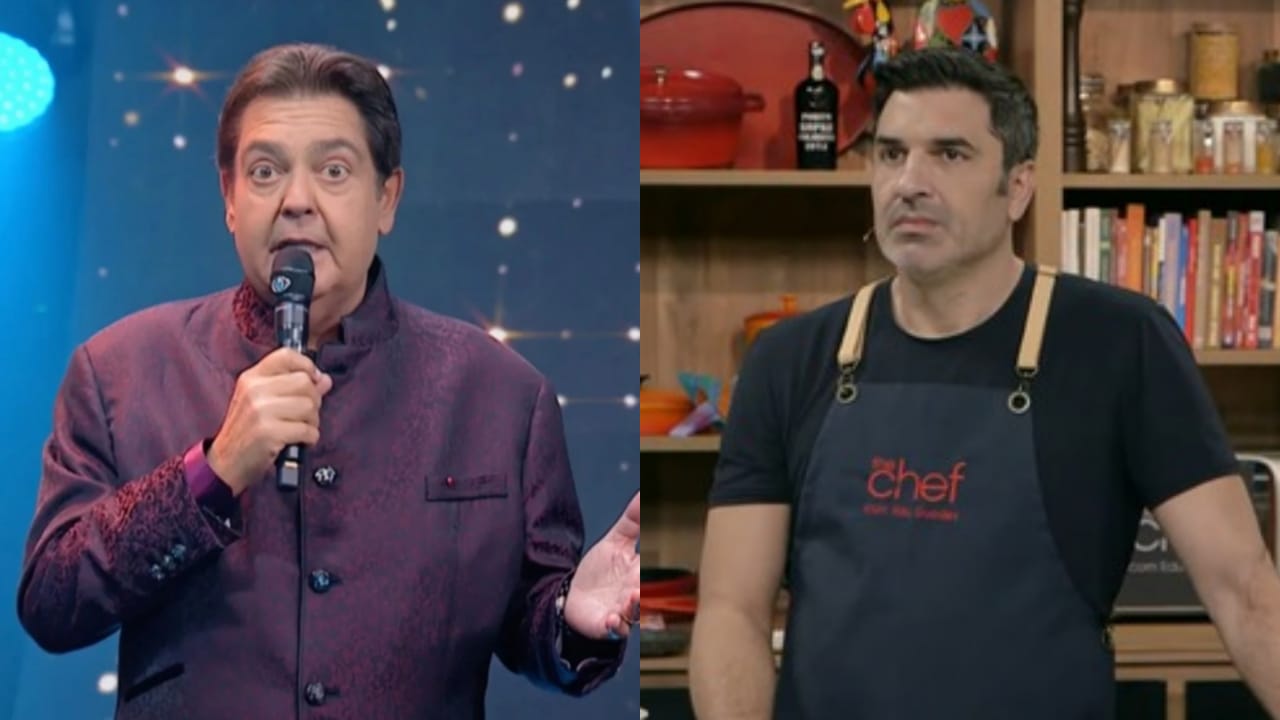 Edu Guedes enche Faustão de elogios (Foto: Reprodução)