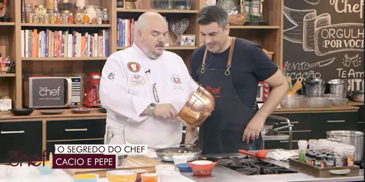 Edu Guedes evacua estúdios do The Chef às pressas e desespero é exposto: "Todos tiveram que sair correndo"