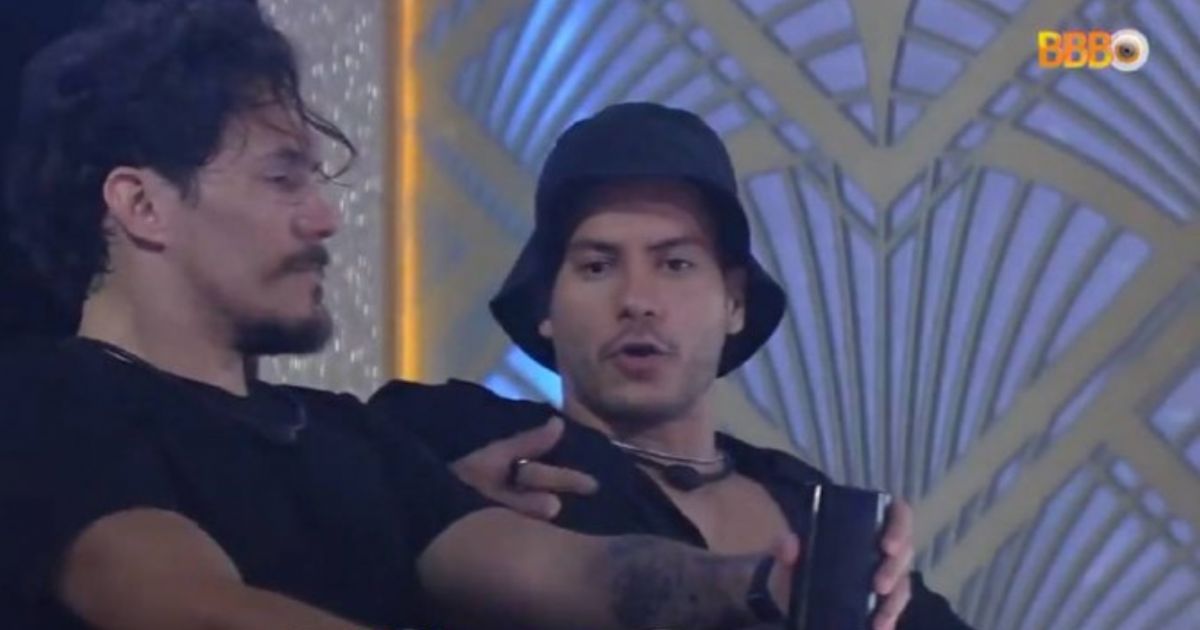 BBB22: Eliezer e Arthur Aguiar acreditam que Vyni sairá no Paredão (Foto: Reprodução)