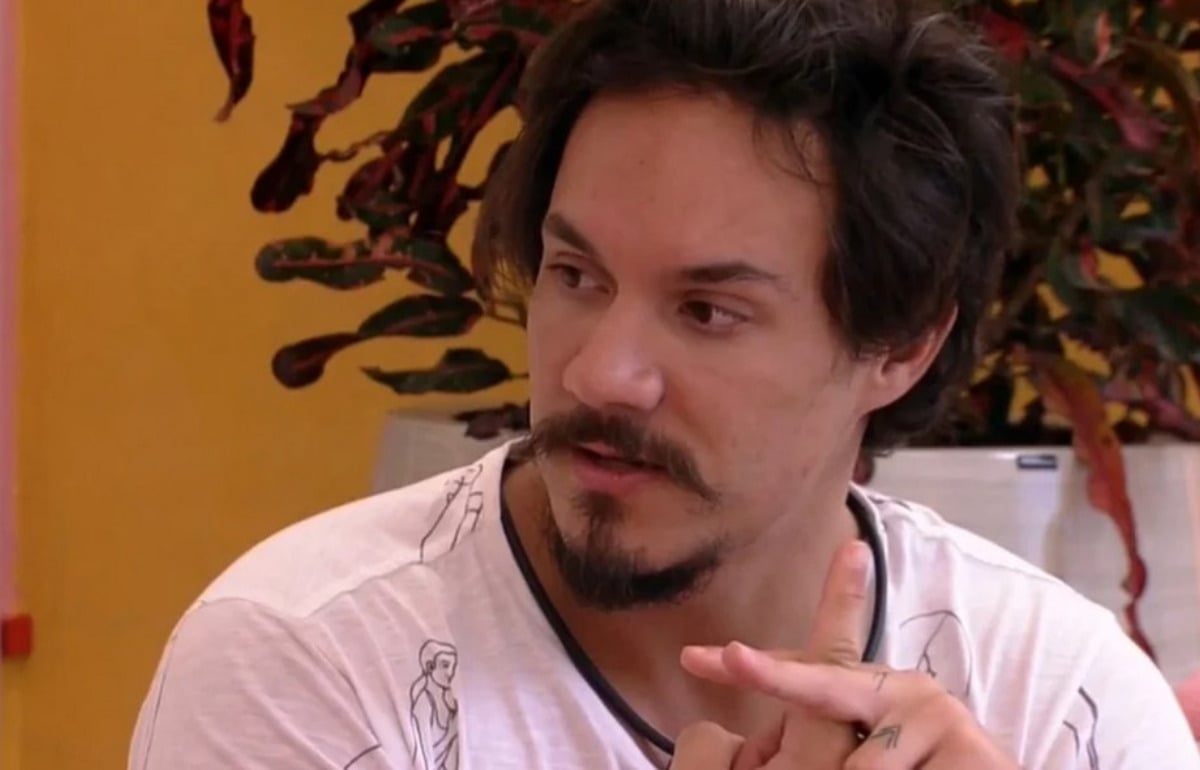 Eliezer não quer sair do BBB22 para não perder regalias: "Pagar pra beber" (Foto: Reprodução / Globo)