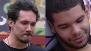 BBB22: Eliezer e Vyni estão em crise novamente (Foto: Reprodução/Montagem)