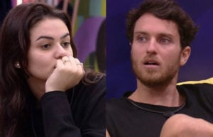 Lucas Bissoli e Eslovênia Marques tiveram romance no BBB22 (Foto: Reprodução / Globoplay)