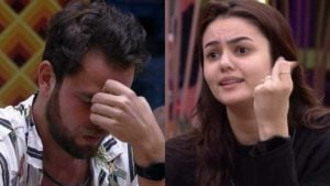 BBB22: Eslovênia e Gustavo brigam na fila de atendimento com psicóloga (Foto: Reprodução/Montagem)