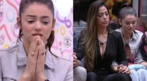 BBB22: Eslovênia percebe fama de 'pé fria' nas eliminações (Foto: Reprodução / Globoplay)