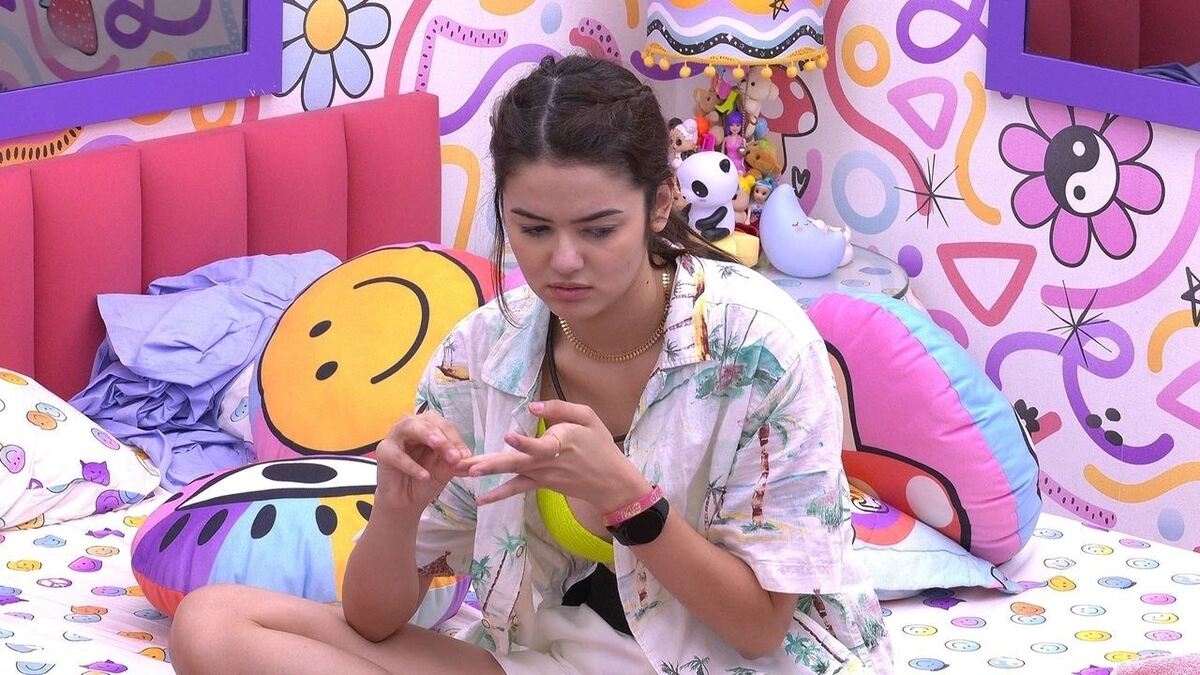 BBB22: Eslovênia desabafa sobre briga com Gustavo (Foto: Reprodução)