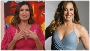 Fátima Bernardes e Claudia Raia anunciam que querem ser mães novamente, mesmo com idades avançadas (Montagem/ Reprodução)