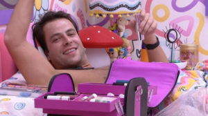 Gustavo brinca com brother sobre torcida de Neymar para o BBB 22: ‘Ele é #TeamScooby, com certeza’ (Foto: Reprodução / Globoplay)