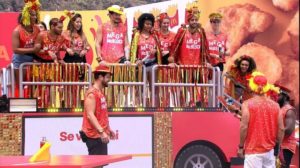 BBB22: Brothers se divertem em ação patrocinada (Foto: Reprodução)