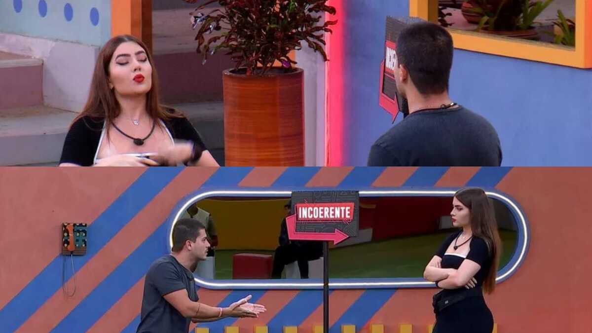 BBB22: Jade Picon e Arthur Aguiar no Jogo da Discórdia (Foto: Reprodução/Montagem)