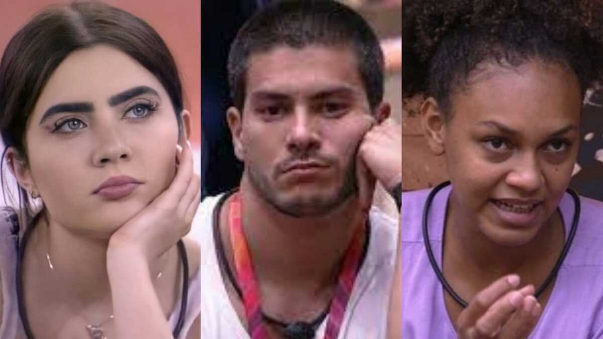 BBB22: Jade Picon, Arthur Aguiar e Jessilane disputam o sétimo Paredão (Foto: Reprodução/Montagem)