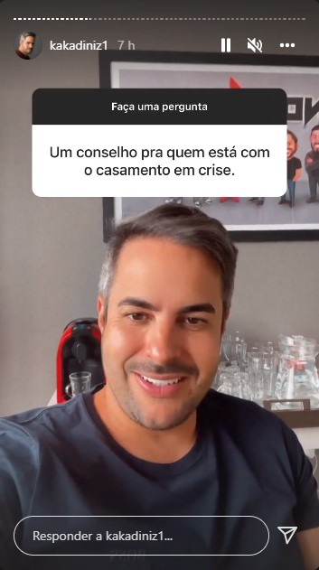 Kaká Diniz dá conselhos sobre crise no casamento - Foto: Reprodução