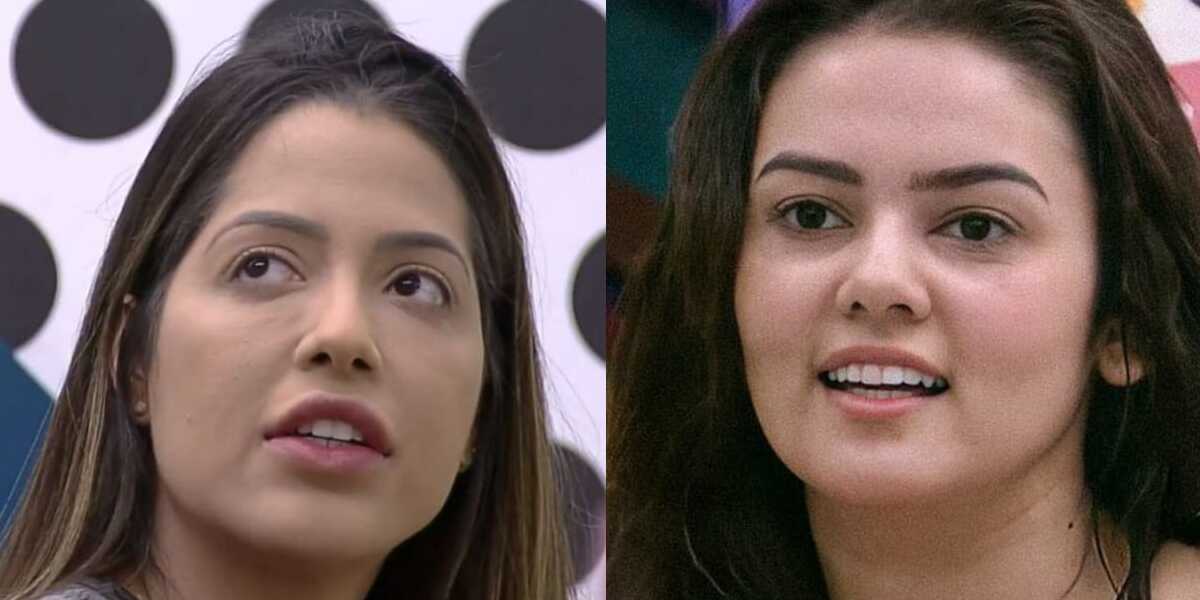 BBB22: Laís desabafa com Eslovênia (Foto: Reprodução/Montagem)