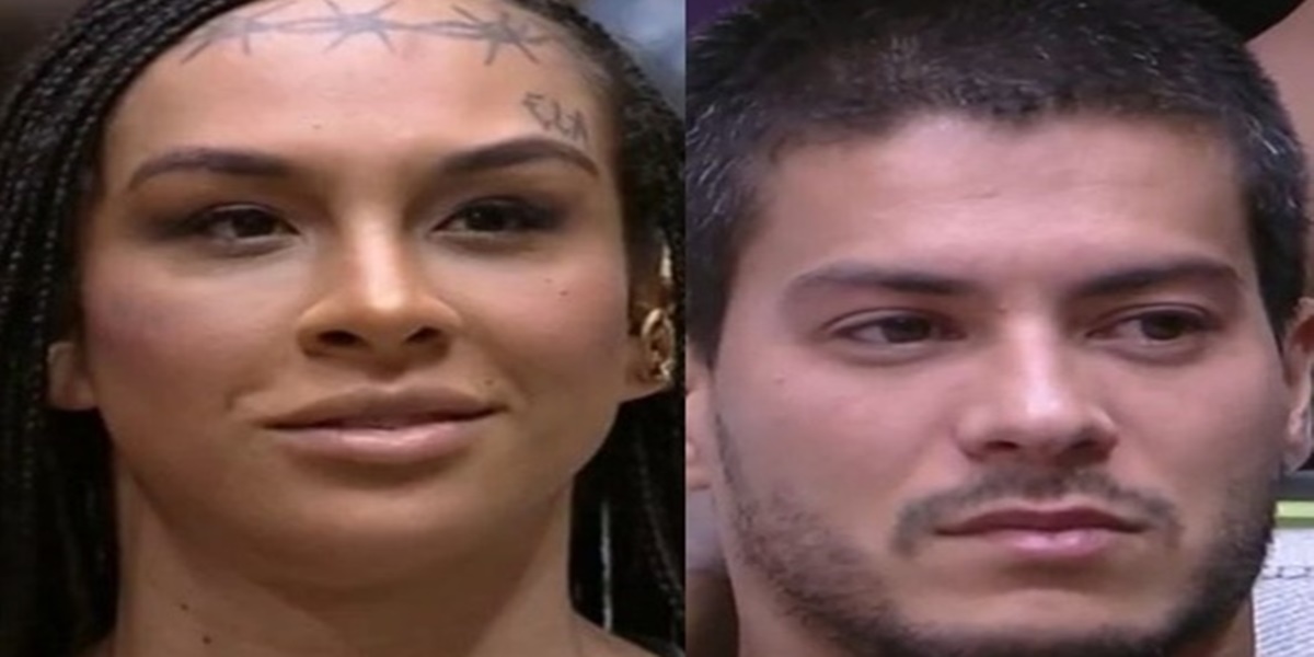 Lina e Arthur Aguiar no BBB22 (Foto: Montagem)