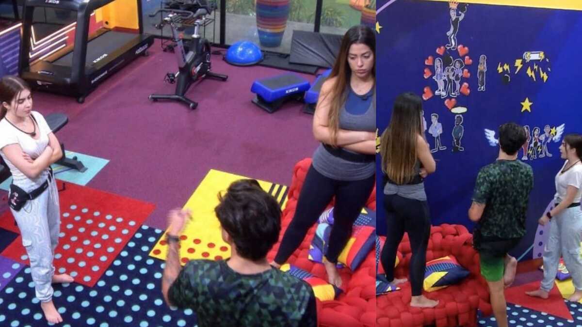 BBB22: Lollipopers traçam plano para emparedar Gustavo (Foto: Reprodução/Montagem)