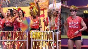 BBB22: Lucas vai pular Carnaval de sunga (Foto: Reprodução/Montagem)