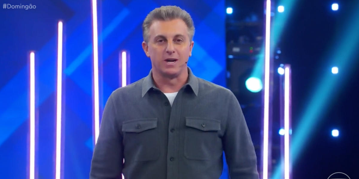 Luciano Huck comanda o Domingão (Foto: Reprodução)