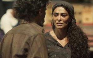 Maria Marruá (Juliana Paes) será encantada por onça-pintada e viverá transe em 'Pantanal' (Foto: Reprodução / Globo)