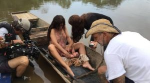 Juliana Paes é dirigida por Rogério Gomes em 'Pantanal' (Foto: Reprodução / Instagram)