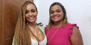 BBB22: Natália e a mãe, Daniela (Foto: Reprodução)