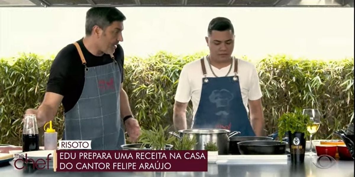 "Estou nervoso", Edu Guedes deixa estúdios do The Chef e assume programa fora da Band: "Eu parei"