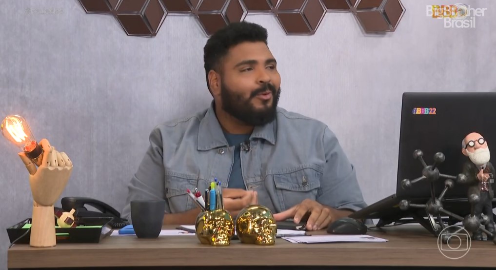 Paulo Vieira ficou muito famoso no BBB (Foto: Reprodução / Globoplay)