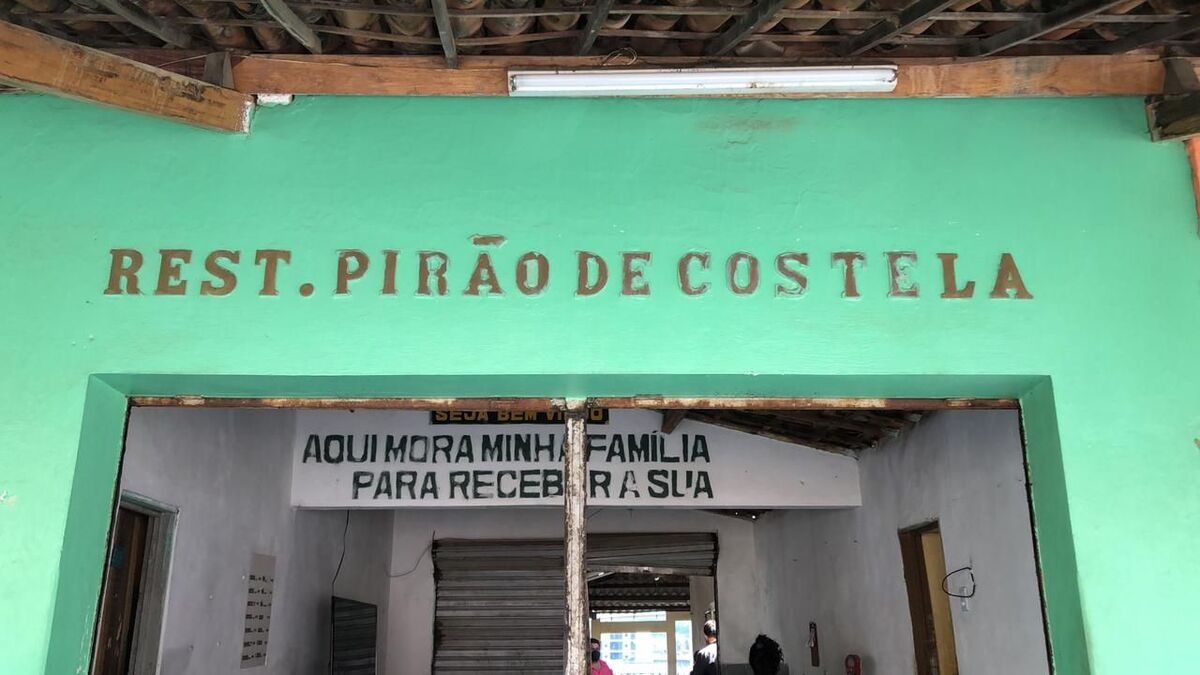 Pirão de Costela, restaurante da família de Vyni, do BBB22 (Foto: Reprodução)