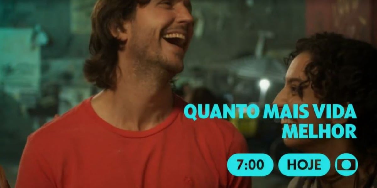 Chamada de "Quanto Mais Vida, Melhor!" soou sugestiva (Foto: Reprodução/TV Globo)