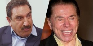 Ratinho e Silvio Santos (Montagem: TV Foco)