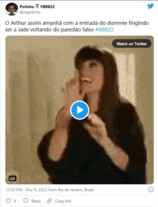 Internautas reagiram sobre a trollagem que o Big Boss irá fazer com os brothers do BBB22 (Foto: Reprodução / Twitter)