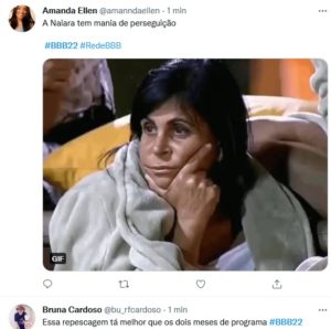 Internautas se divertem com lavação de roupa suja dos eliminados do BBB22 (Foto: Reprodução / Twitter)