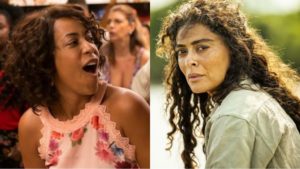 Samantha Schmütz tira onda do persoagem controverso às ideologias de Juliana Paes (Montagem)