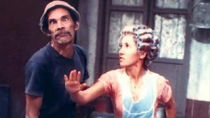 Seu Madruga (Ramón Valdés) e dona Florinda (Florinda Meza) brigaram de verdade nos bastidores do Chaves (Reprodução)