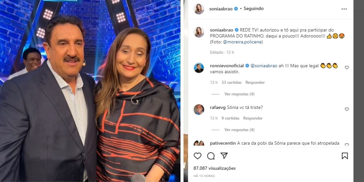 "O que a gente não faz", Sonia Abrão anuncia ida ao SBT, expõe responsável e assume: "RedeTV! autorizou"