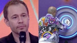 BBB22: Tiago Leifert fala sobre a desistência de Tiago Abravanel (Foto: Reprodução/Montagem)