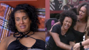 A sister Natália causa confusão no BBB22 (Foto: Reprodução / Globoplay / Montagem TV Foco)