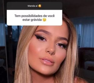 Após revelar problema de saúde, Viih Tube responde perguntas de fãs e conta que fez teste de gravidez (Foto: Reprodução / Instagram)