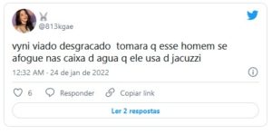 Vyni está sofrendo homofobia na web (Foto: Reprodução / Twitter)