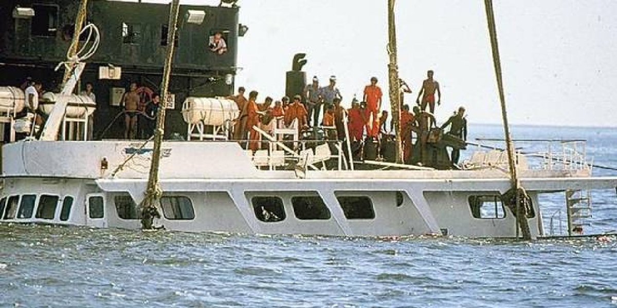 Acidente no barco Bateau Mouche IV (Foto: Divulgação)