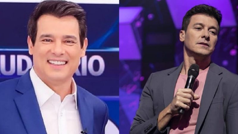 Celso Portiolli e Rodrigo Faro disputam estrelas para os seus programas no SBT e na Record
