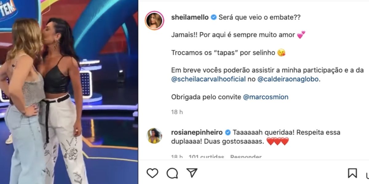 Sheilla Mello e Sheilla Carvalho 