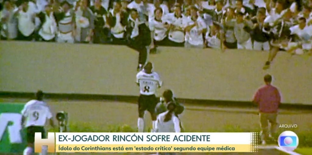 Freddy Rincón sofreu grave acidente