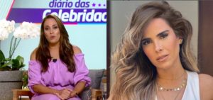 Hoje Em Dia repercutiu o diagnóstico de Wanessa Camargo na Record -Foto: Montagem/TV Foco