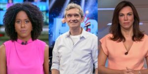 Maju Coutinho, Serginho Groismann e Ana Paulo Araújo (Foto: Divulgação)