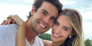 Kaká e a esposa, Carol Dias (Foto: Reprodução)